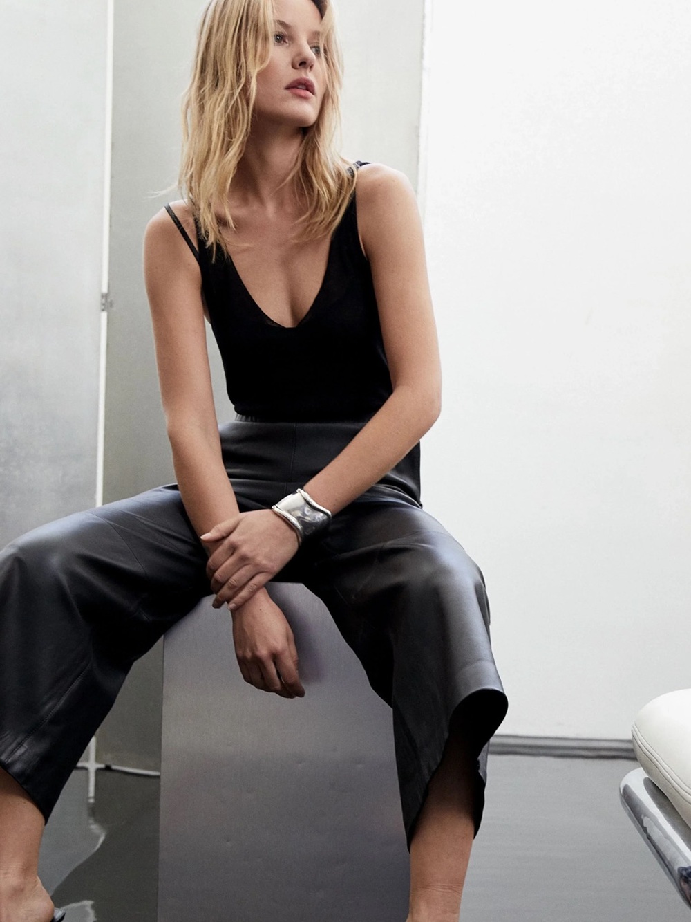 SPRWMN Leather Culotte - Picture 4 of 12